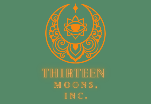 site logo, thirteen moons, inc