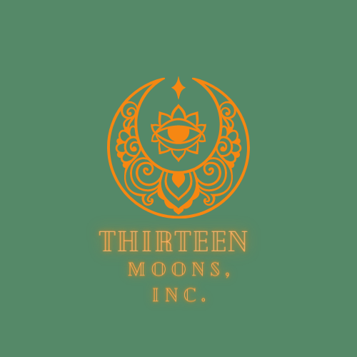site logo, thirteen moons, inc